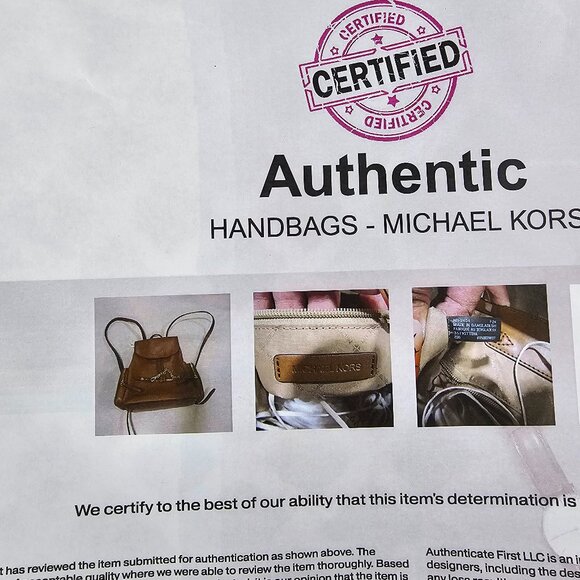 Michael Kors Jet Set Medium Pebbled Leather Backpack NWOT - Picture 3 of 13